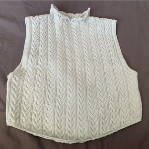 Bershka mint Green crop top